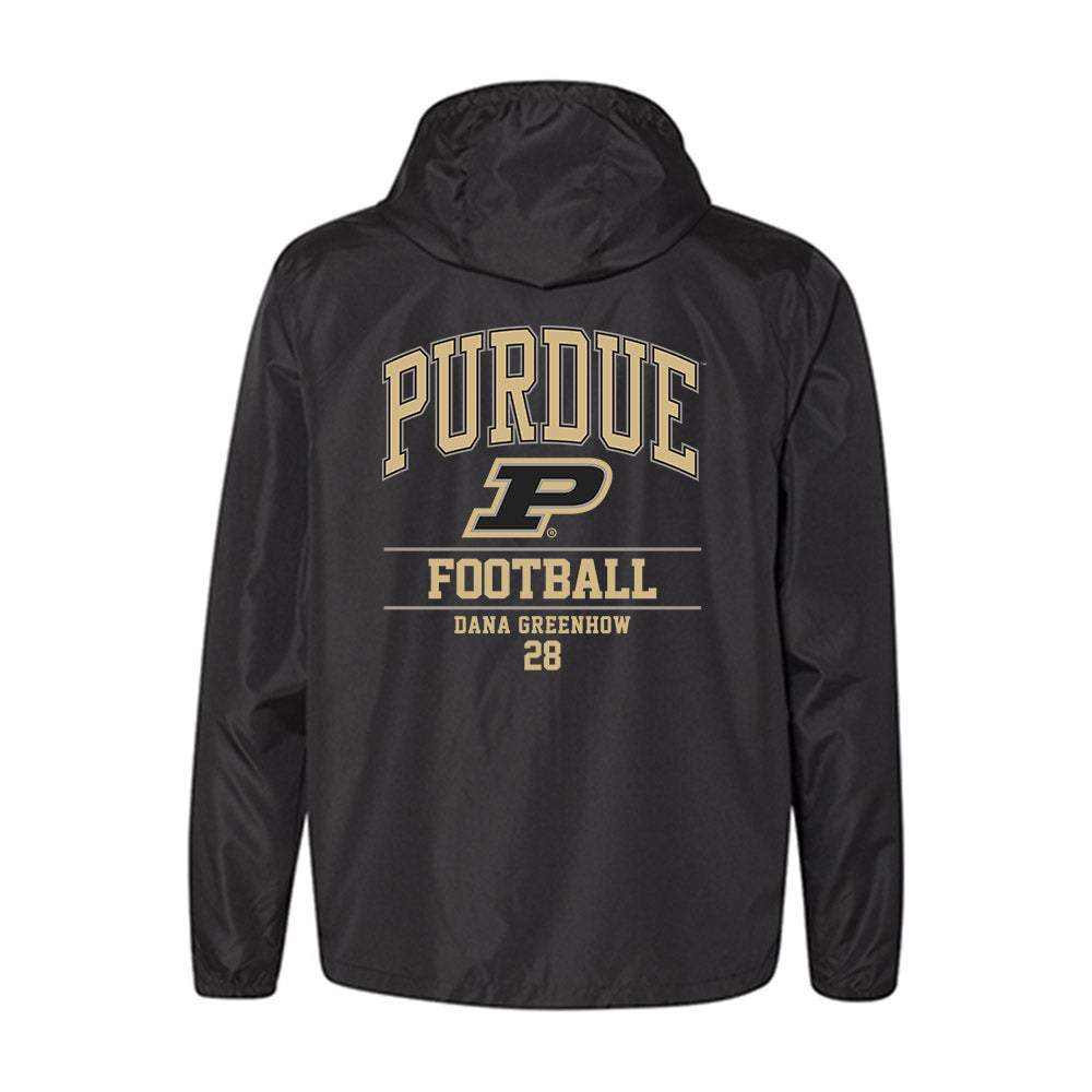Purdue - NCAA Football : Dana Greenhow - Windbreaker-1