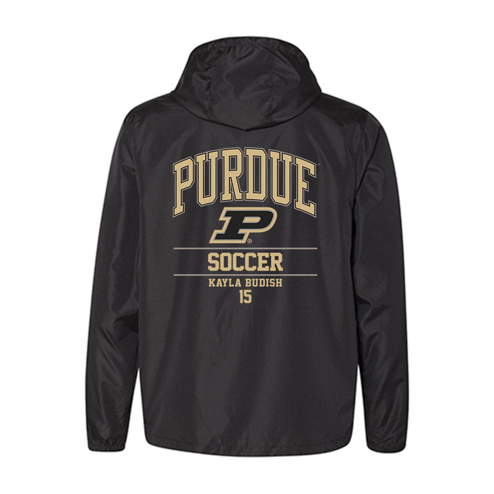 Purdue - NCAA Women's Soccer : Kayla Budish - Windbreaker-1