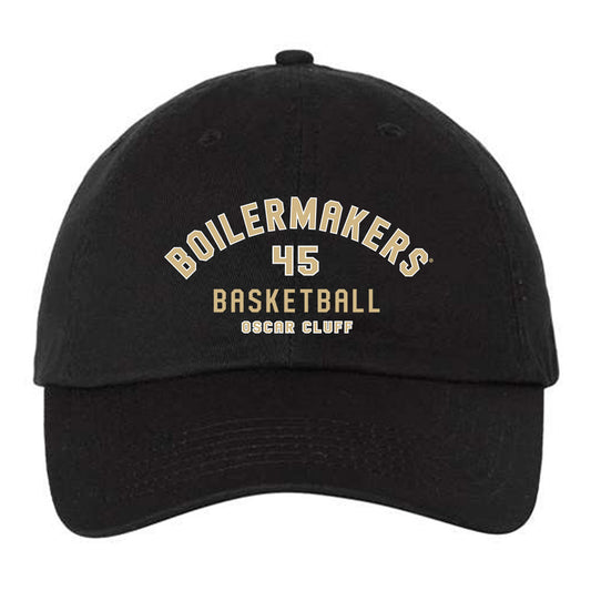 Purdue - NCAA Men's Basketball : Oscar Cluff - Dad Hat-0