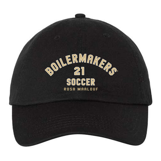 Purdue - NCAA Women's Soccer : Rosa Maalouf - Dad Hat-0