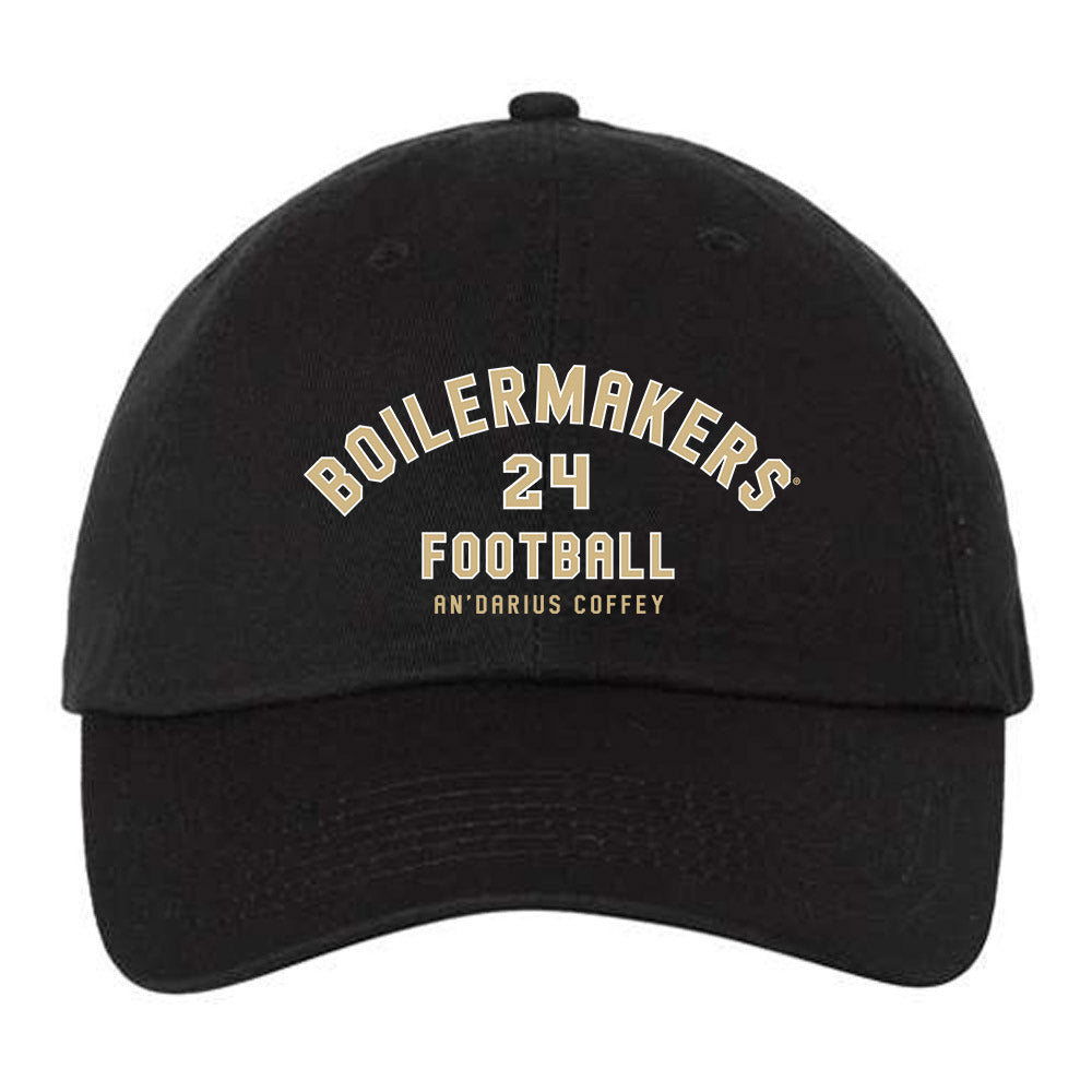 Purdue - NCAA Football : An'Darius Coffey - Dad Hat-0