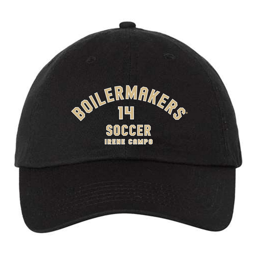 Purdue - NCAA Women's Soccer : Irene Campo - Dad Hat-0
