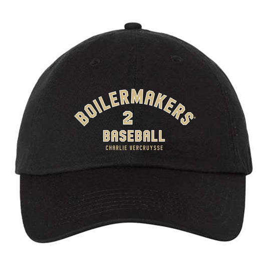 Purdue - NCAA Baseball : Charlie Vercruysse - Dad Hat-0