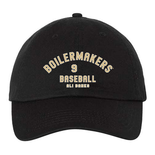 Purdue - NCAA Baseball : Ali Banks - Dad Hat-0