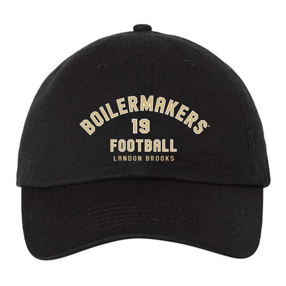 Purdue - NCAA Football : Landon Brooks - Dad Hat-0