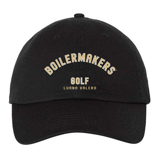 Purdue - NCAA Women's Golf : Luana Valero - Dad Hat-0