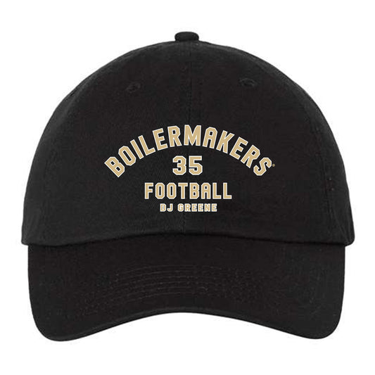 Purdue - NCAA Football : DJ Greene - Dad Hat-0