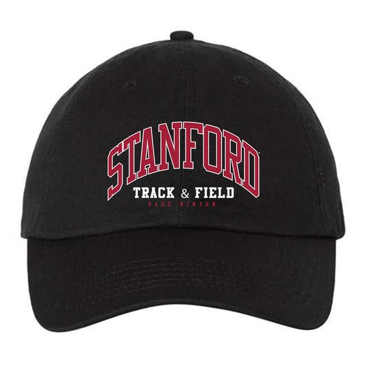 Stanford - NCAA Women's Track & Field : Sage Hinton - Dad Hat-0