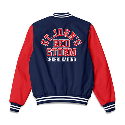 St. Johns - NCAA Cheerleading : Jordan Schmidt - Bomber Jacket-1