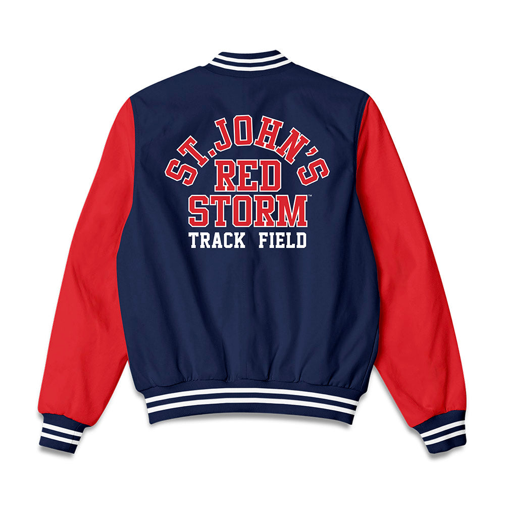 St. Johns - NCAA Women's Track & Field : Briyah Beatty - Bomber Jacket-1