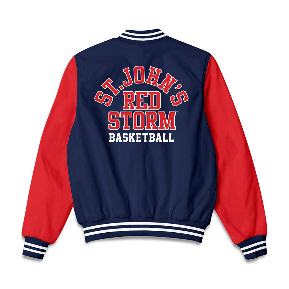 St. Johns - NCAA Men's Basketball : Zuby Ejiofor - Bomber Jacket