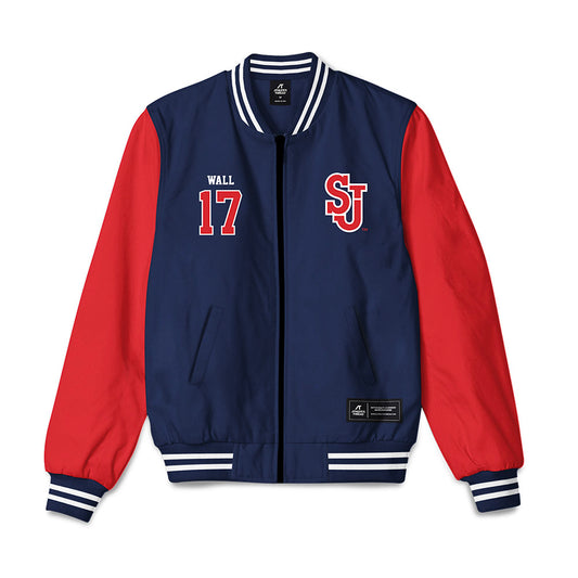 St. Johns - NCAA Baseball : Carter Wall - Bomber Jacket-0