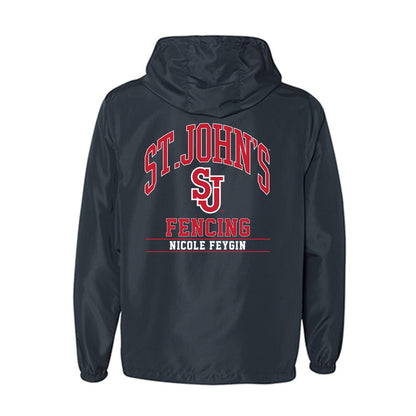 St. Johns - NCAA Women's Fencing : Nicole Feygin - Windbreaker Jacket