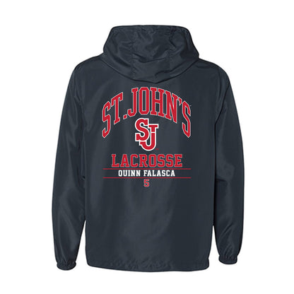 St. Johns - NCAA Men's Lacrosse : Quinn Falasca - Windbreaker-1