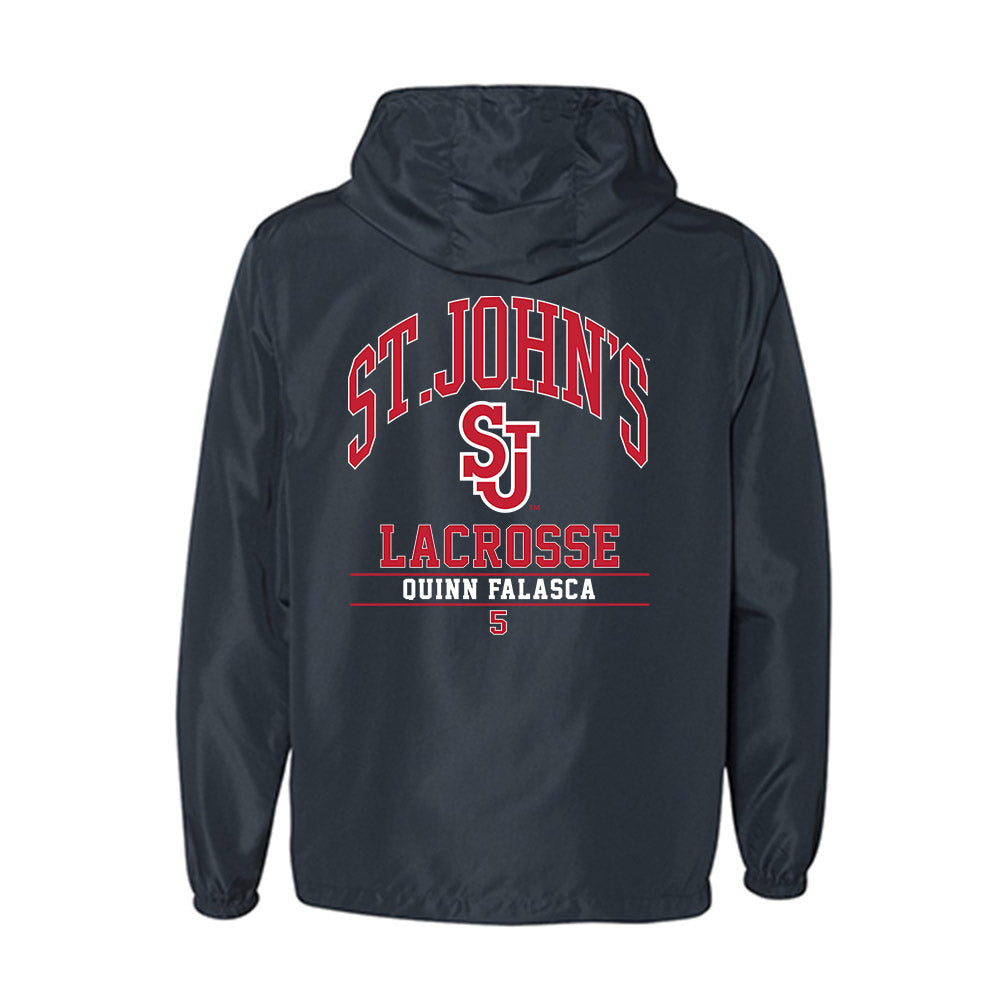 St. Johns - NCAA Men's Lacrosse : Quinn Falasca - Windbreaker-1