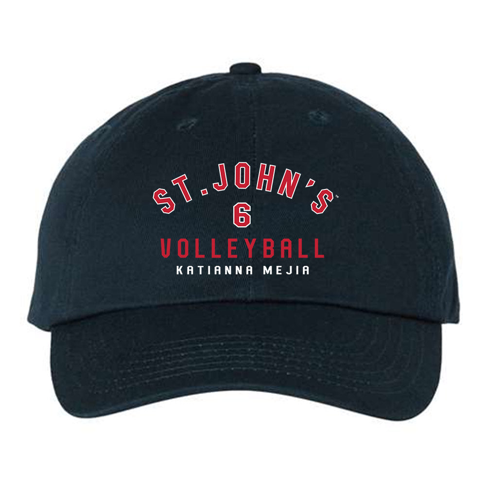 St. Johns - NCAA Women's Volleyball : Katianna Mejia - Dad Hat-0