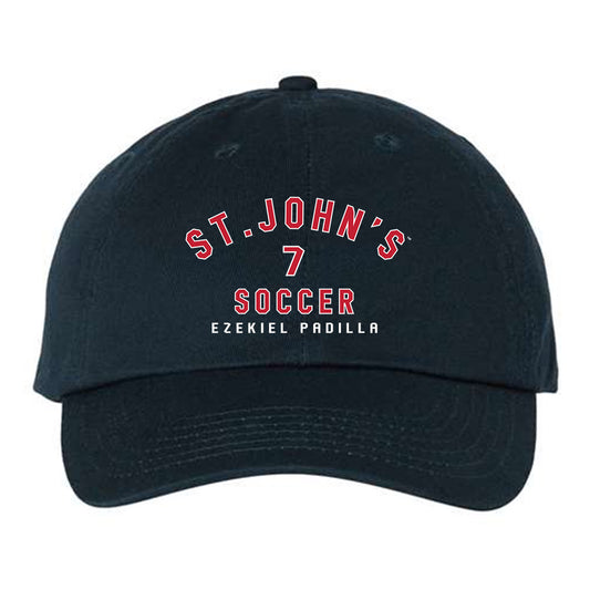 St. Johns - NCAA Men's Soccer : Ezekiel Padilla - Dad Hat-0