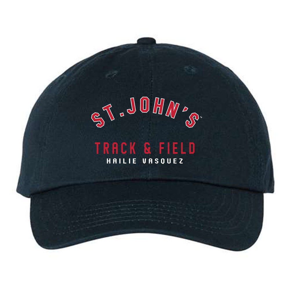 St. Johns - NCAA Women's Track & Field : Hailie Vasquez - Dad Hat-0