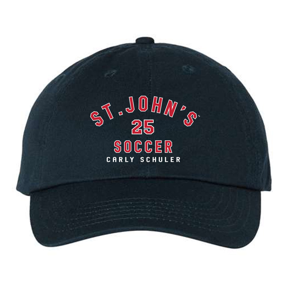 St. Johns - NCAA Women's Soccer : Carly Schuler - Dad Hat-0