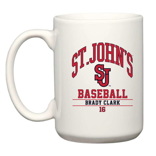 St. Johns - NCAA Baseball : Brady Clark - Coffee Mug