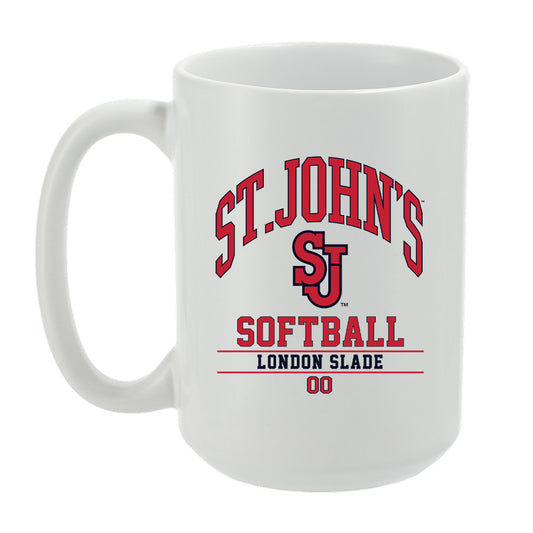 St. Johns - NCAA Softball : London Slade - Coffee Mug
