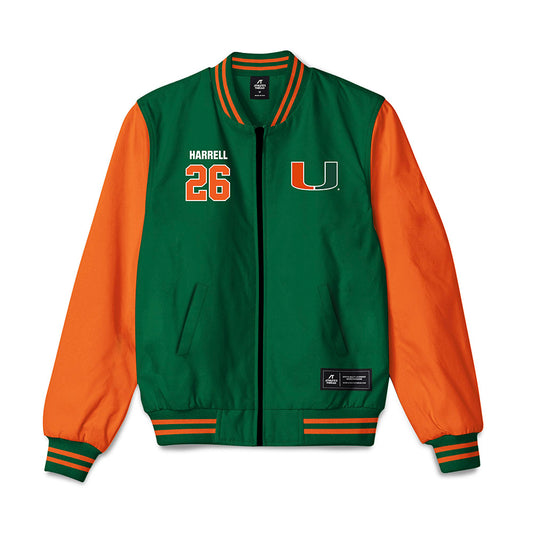 Miami - NCAA Women's Soccer : Dakota Harrell - Bomber Jacket-0