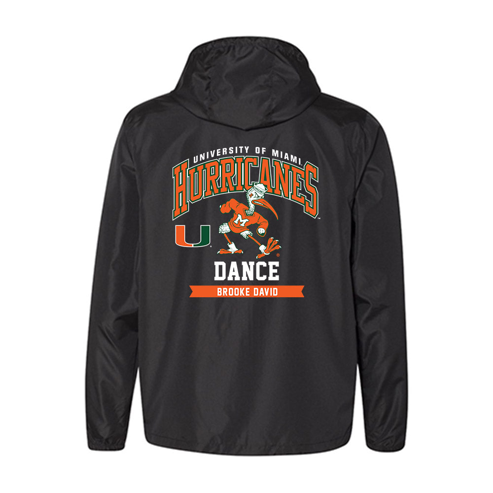 Miami - NCAA Dance Team : Brooke David - Windbreaker-1