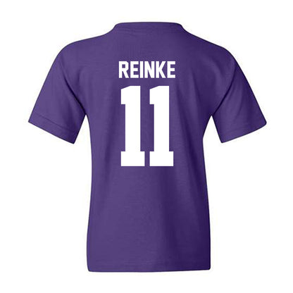 Northwestern - NCAA Football : Keaton Reinke - Classic Shersey Youth T-Shirt-1