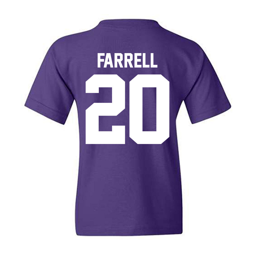 Northwestern - NCAA Football : Chase Farrell - Classic Shersey Youth T-Shirt-1