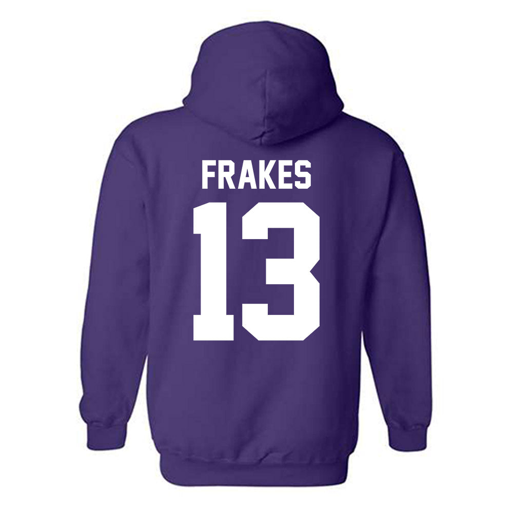 Northwestern - NCAA Football : Gavin Frakes - Classic Shersey Hooded Sweatshirt-1