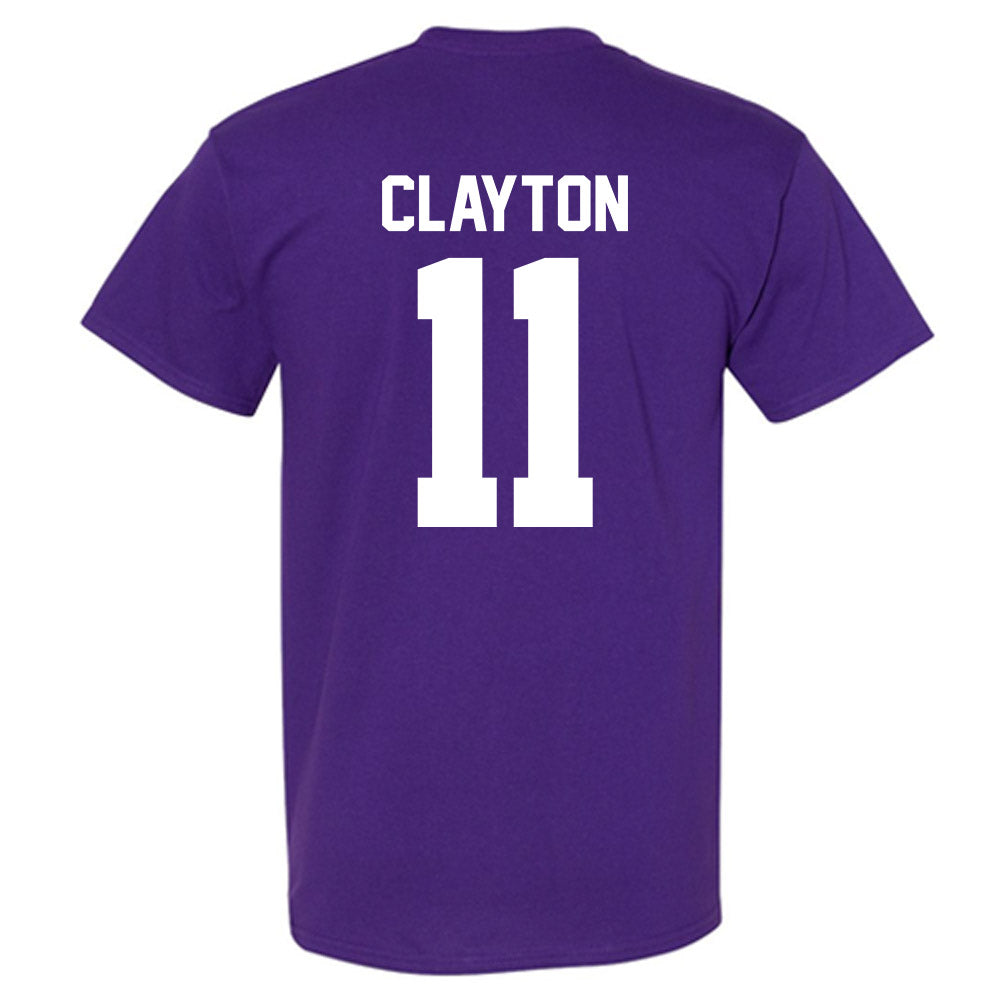 Northwestern - NCAA Men's Basketball : Jordan Clayton - Classic Shersey T-Shirt-1