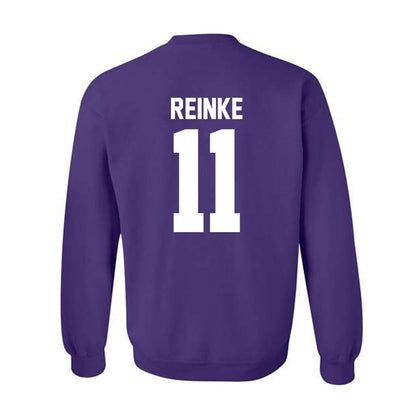 Northwestern - NCAA Football : Keaton Reinke - Classic Shersey Crewneck Sweatshirt-1