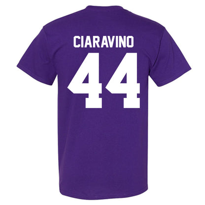 Northwestern - NCAA Men's Basketball : Angelo Ciaravino - Classic Shersey T-Shirt-1