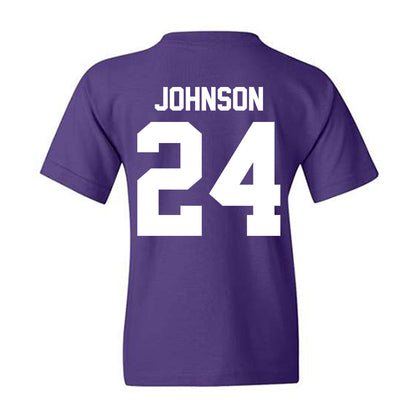 Northwestern - NCAA Football : Jamaal Johnson - Classic Shersey Youth T-Shirt-1