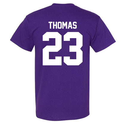 Northwestern - NCAA Women's Basketball : Tayla Thomas - Classic Shersey T-Shirt-1
