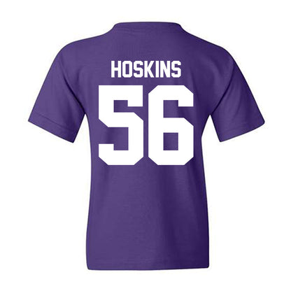 Northwestern - NCAA Football : Tre Hoskins - Classic Shersey Youth T-Shirt-1