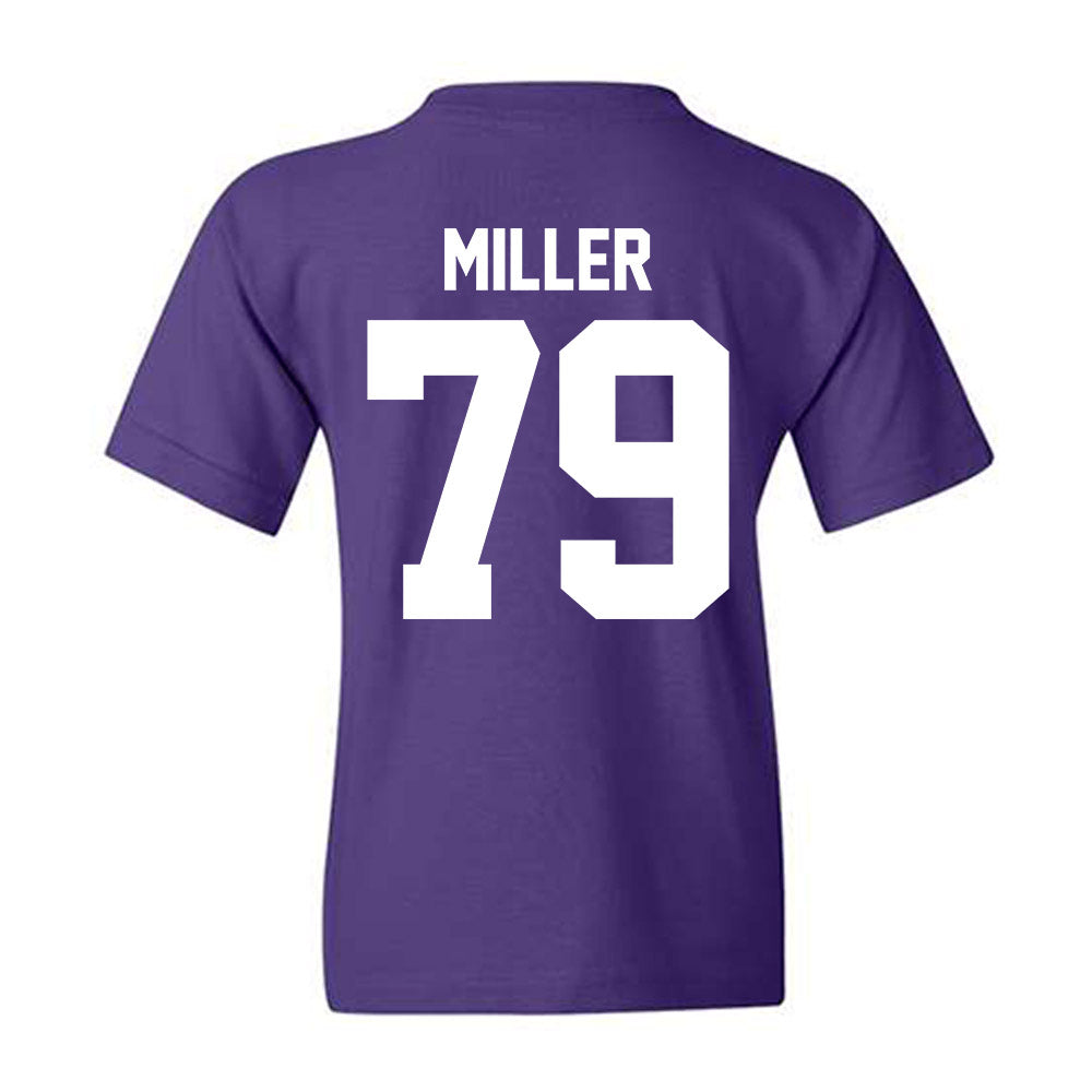 Northwestern - NCAA Football : Jacob Miller - Classic Shersey Youth T-Shirt-1