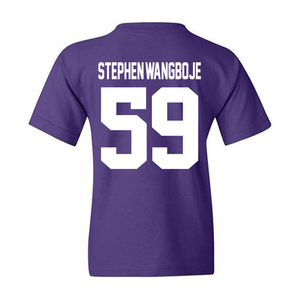 Northwestern - NCAA Football : Glory Stephen-Wangboje - Classic Shersey Youth T-Shirt-1