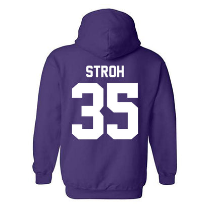 Northwestern - NCAA Women's Lacrosse : Brooke Stroh - Classic Shersey Hooded Sweatshirt-1