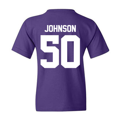 Northwestern - NCAA Football : Qayvier Johnson - Classic Shersey Youth T-Shirt-1