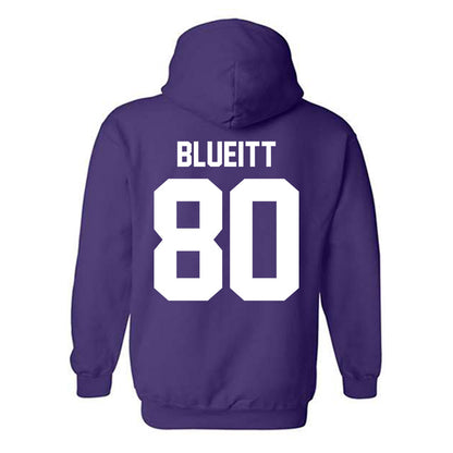 Northwestern - NCAA Football : Braden Blueitt - Classic Shersey Hooded Sweatshirt-1
