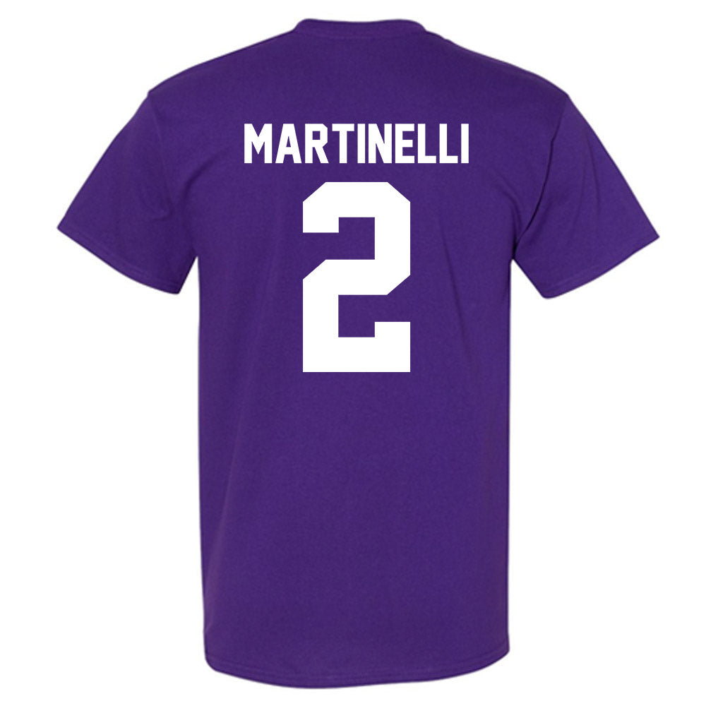 Northwestern - NCAA Men's Basketball : Nick Martinelli - Classic Shersey T-Shirt-1