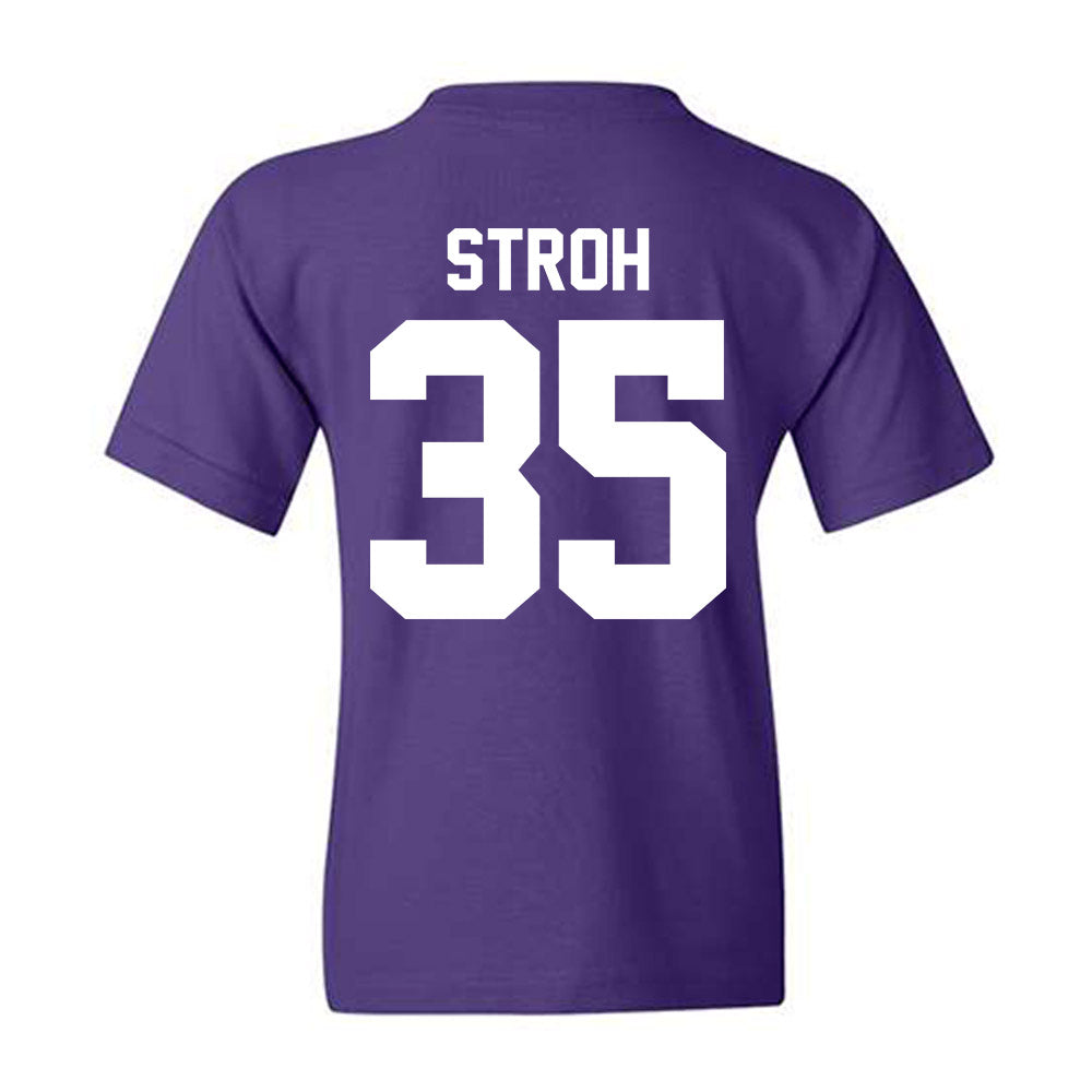 Northwestern - NCAA Women's Lacrosse : Brooke Stroh - Classic Shersey Youth T-Shirt-1