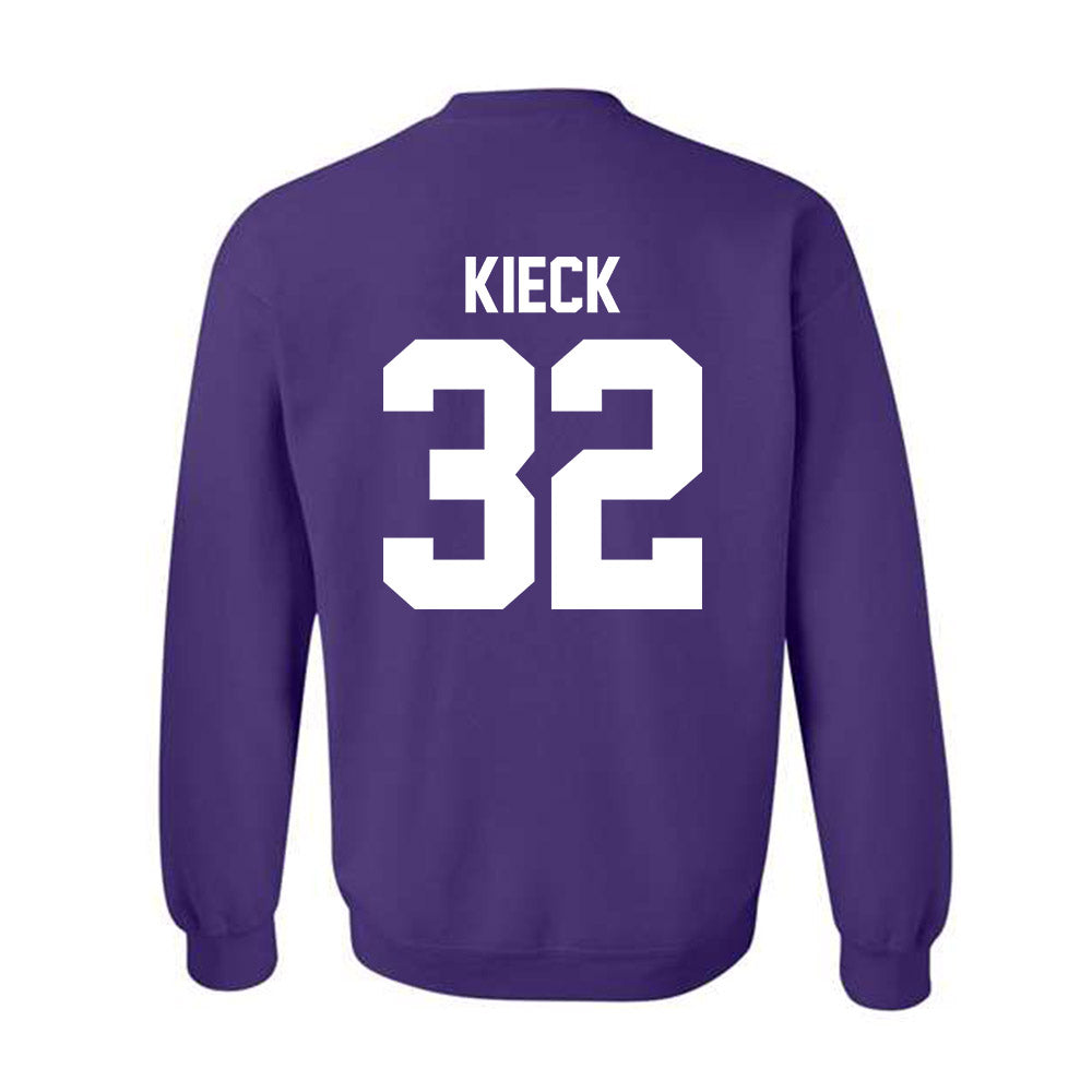 Northwestern - NCAA Baseball : Chayce Kieck - Classic Shersey Crewneck Sweatshirt-1