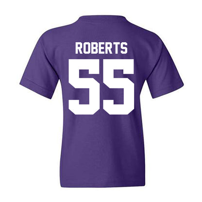 Northwestern - NCAA Football : Dylan Roberts - Classic Shersey Youth T-Shirt-1