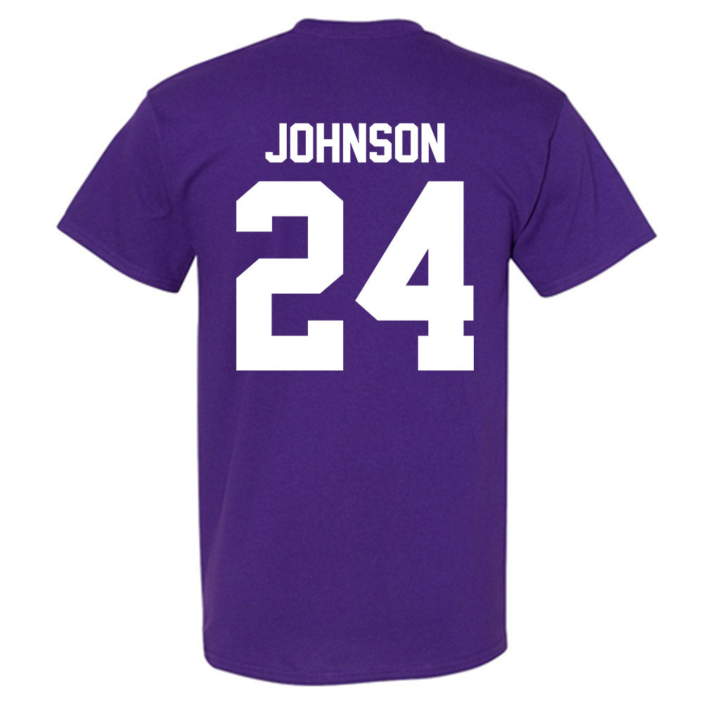 Northwestern - NCAA Football : Jamaal Johnson - Classic Shersey T-Shirt-1