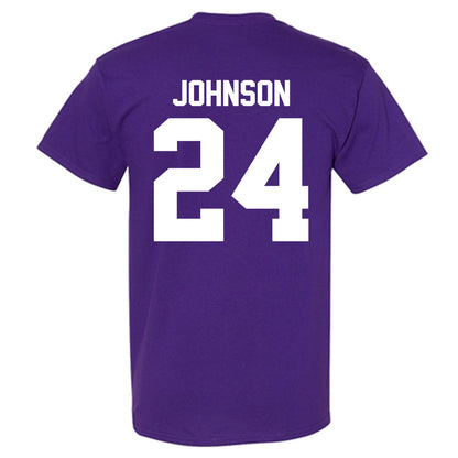 Northwestern - NCAA Football : Jamaal Johnson - Classic Shersey T-Shirt-1