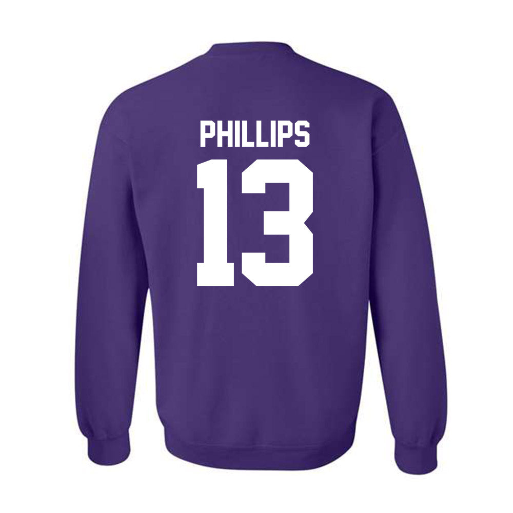 Northwestern - NCAA Women's Soccer : Elle Phillips - Classic Shersey Crewneck Sweatshirt-1