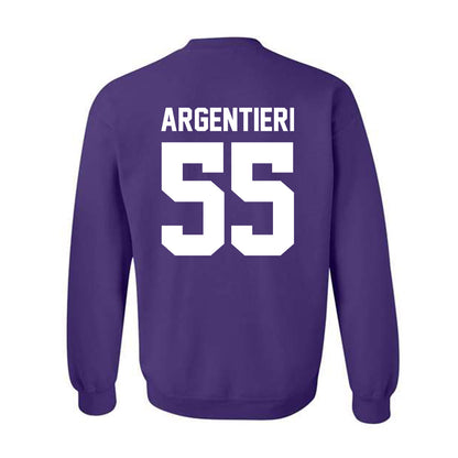 Northwestern - NCAA Women's Lacrosse : Francesca Argentieri - Classic Shersey Crewneck Sweatshirt-1