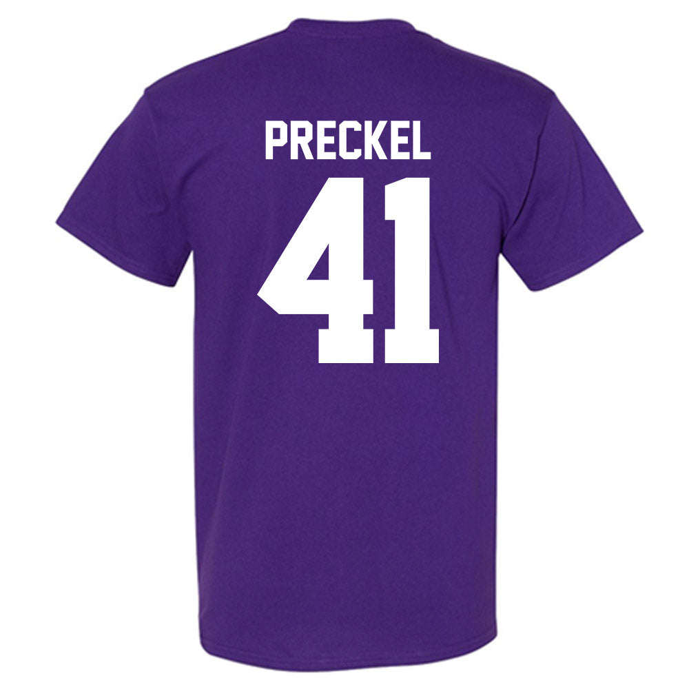Northwestern - NCAA Football : Robby Preckel - Classic Shersey T-Shirt-1